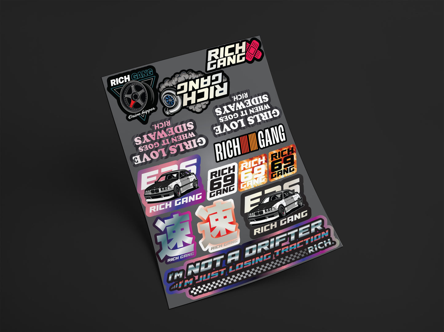 RICH GANG RACE matricacsomag