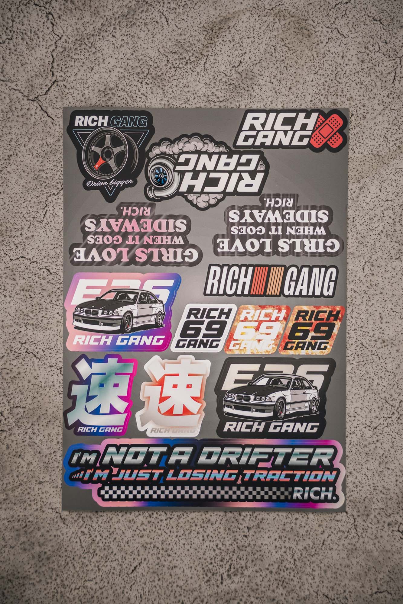 RICH GANG RACE matricacsomag