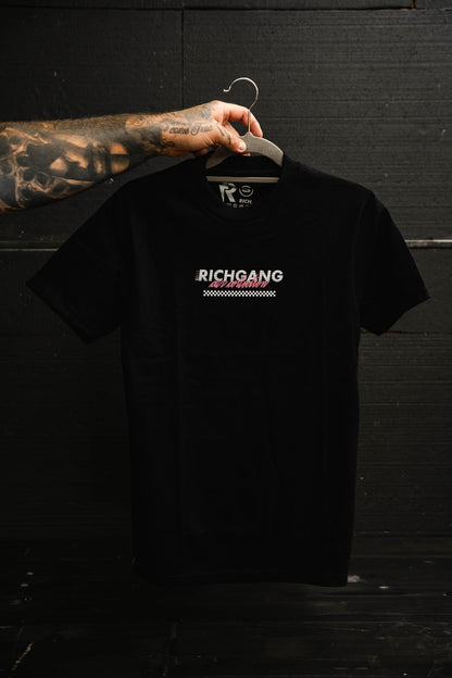 RICH GANG CAR COLLECTION T-SHIRT BLACK V2