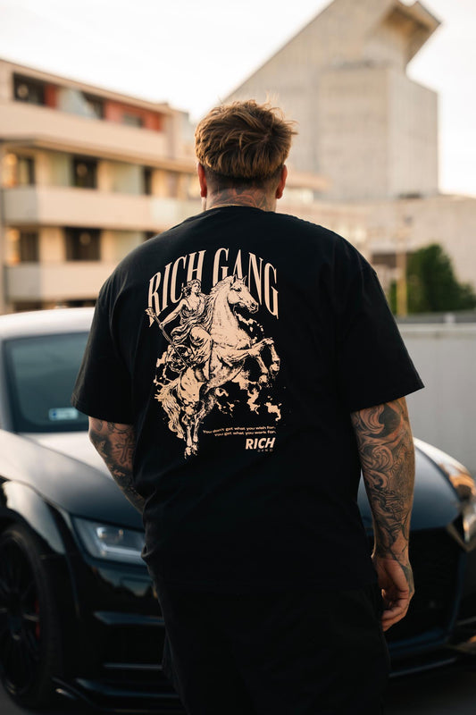 I'M THE WINNER 2026 T-SHIRT BLACK/PEACH