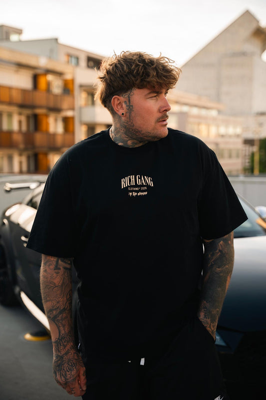 I'M THE WINNER 2026 T-SHIRT BLACK/PEACH