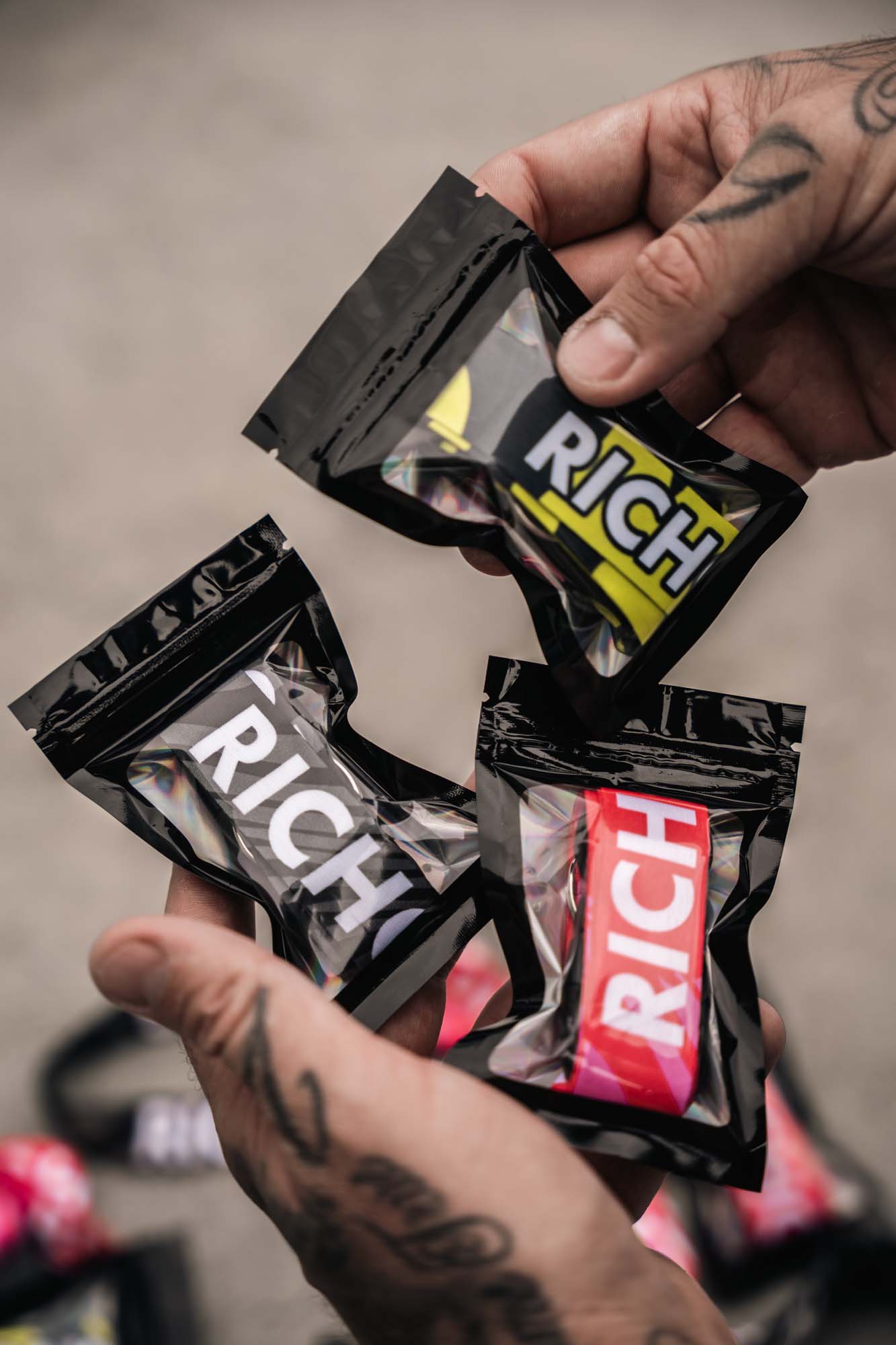RICH GANG kulcstartó